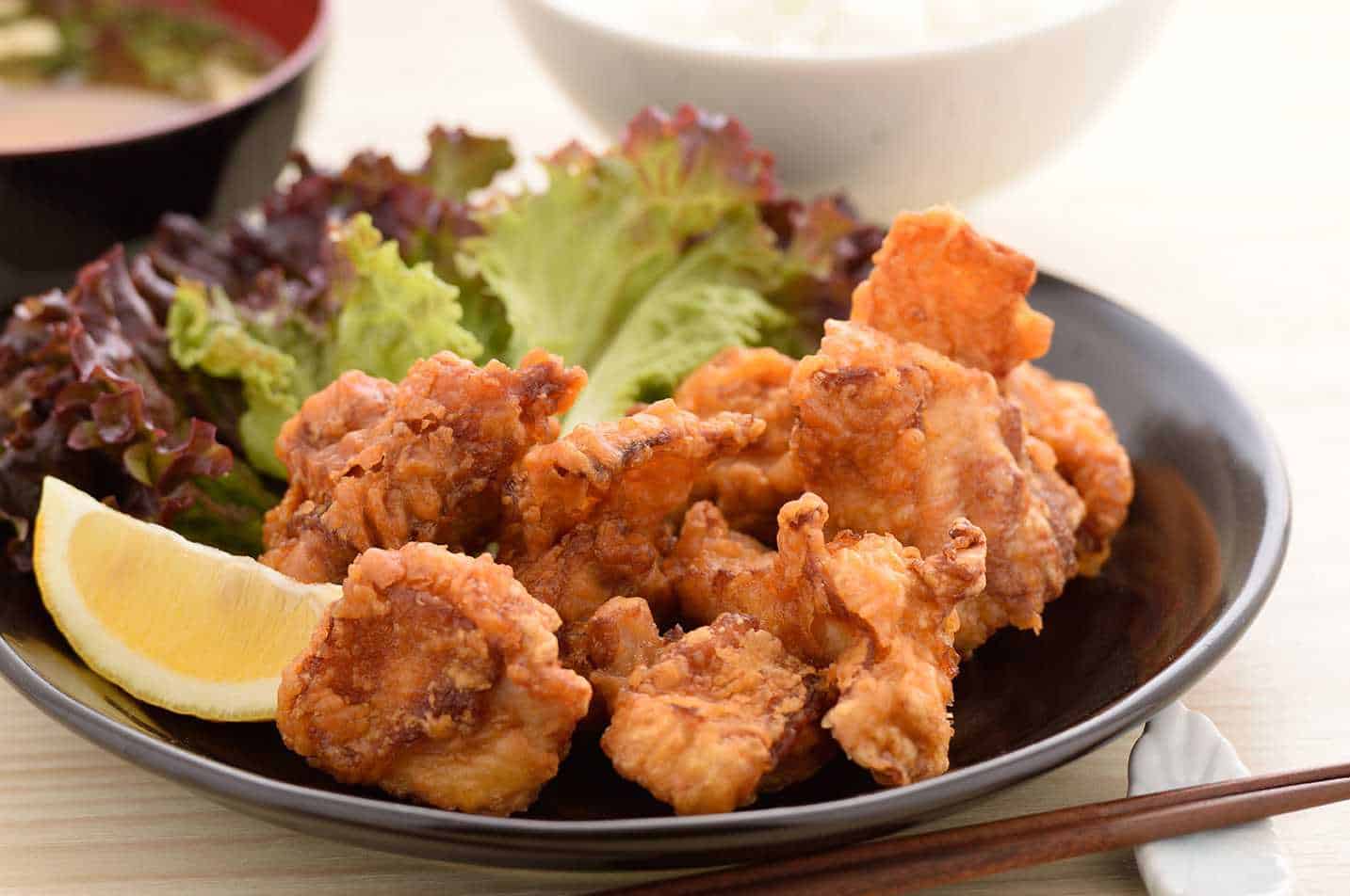 Karaage-what goes well with sushi