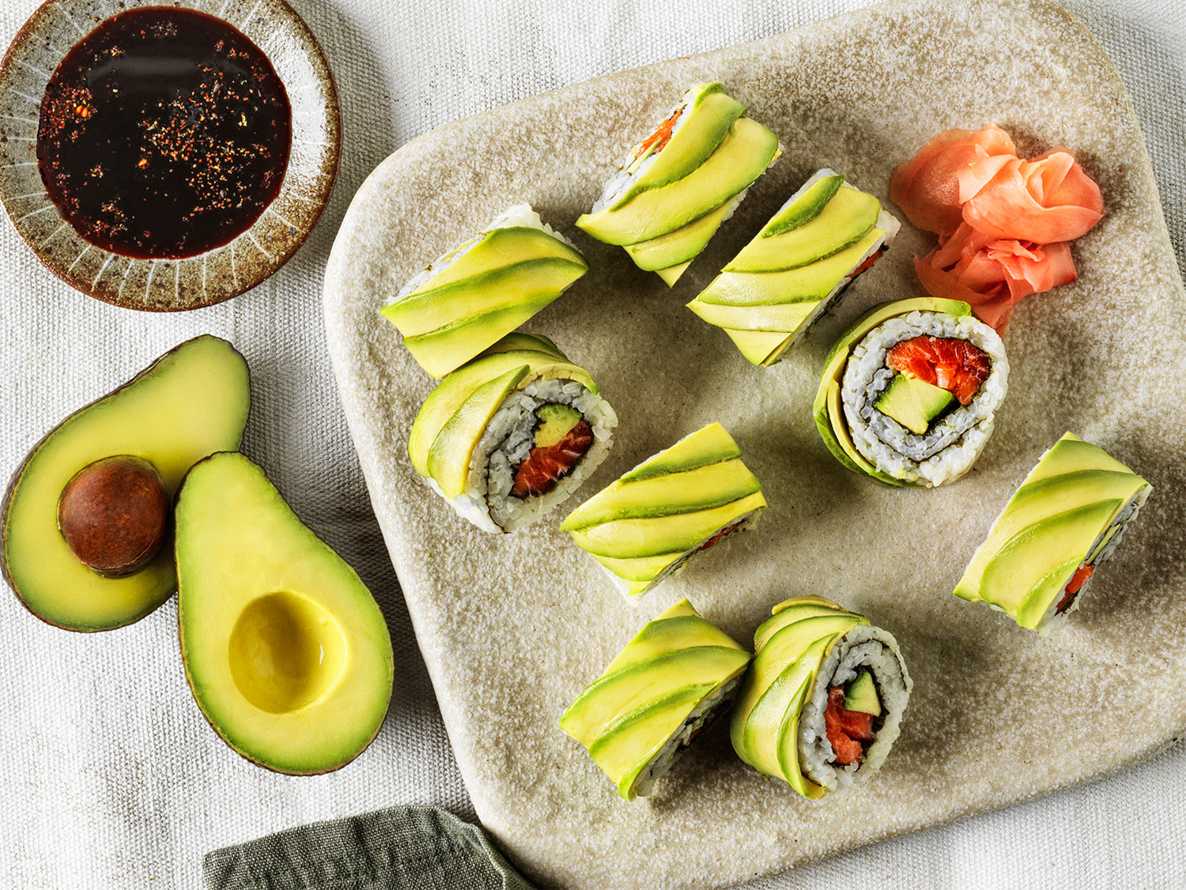 avocado roll recipes