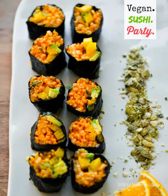 sushi roll recipe ideas