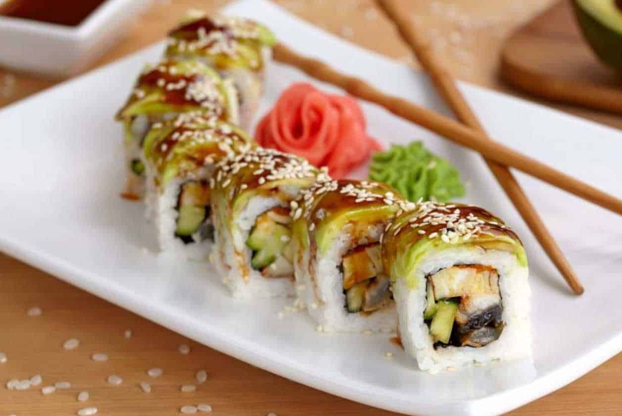 How Much Fat Does a Dragon Roll Have
