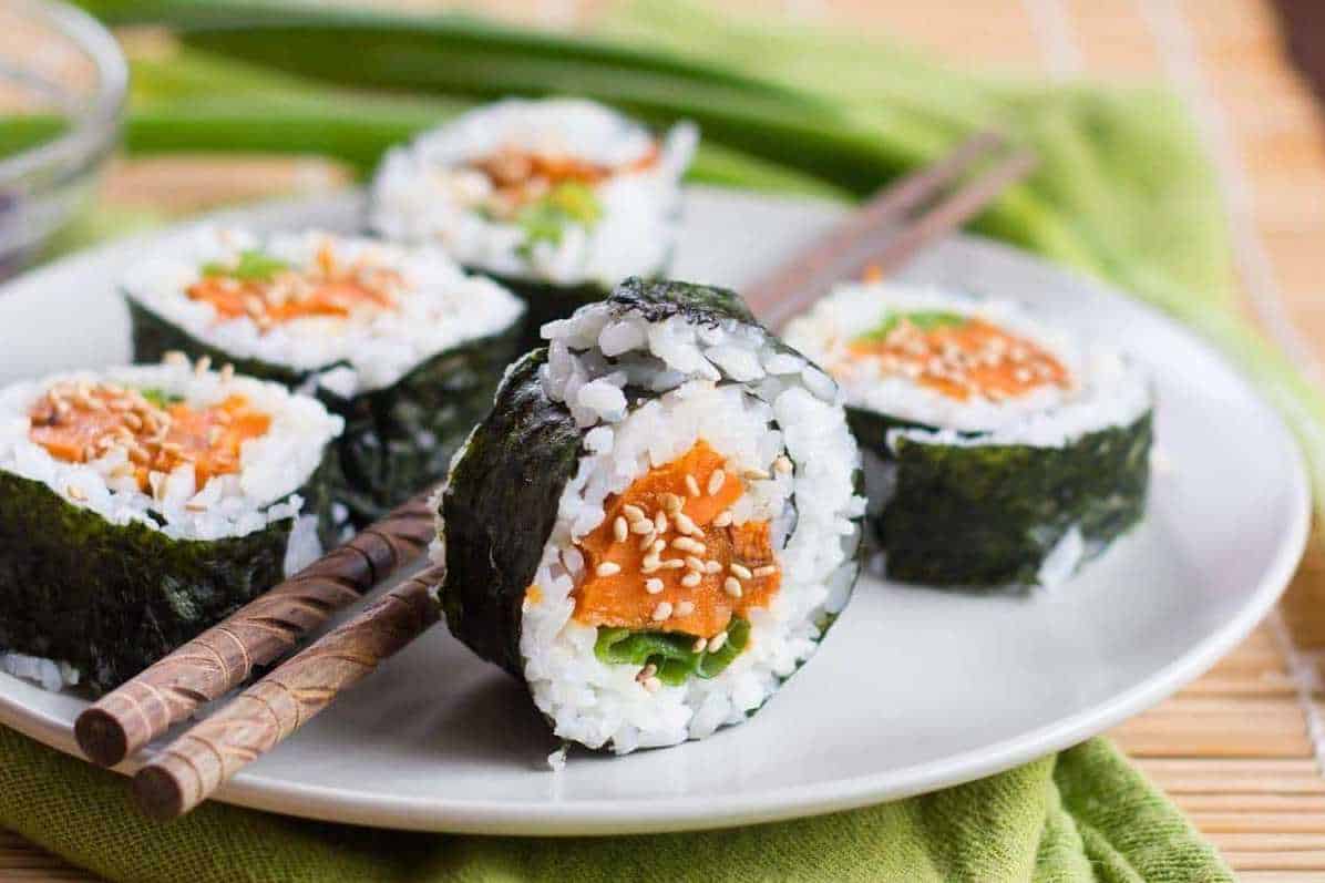 Sweet Potato Sushi Roll Nutrition Facts