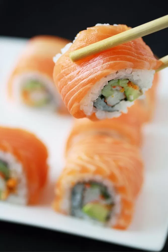 Tasty Alaska Sushi Roll
