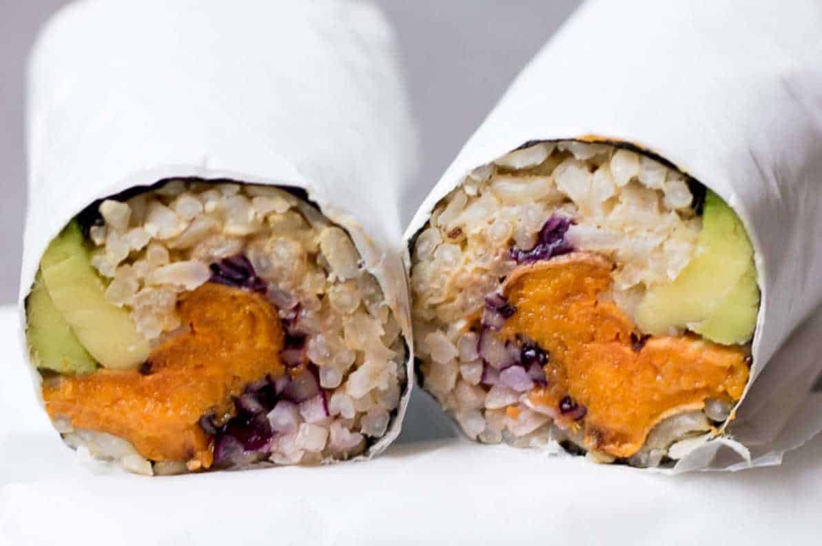 Vitamins and Minerals in Sweet Potato Sushi Rolls