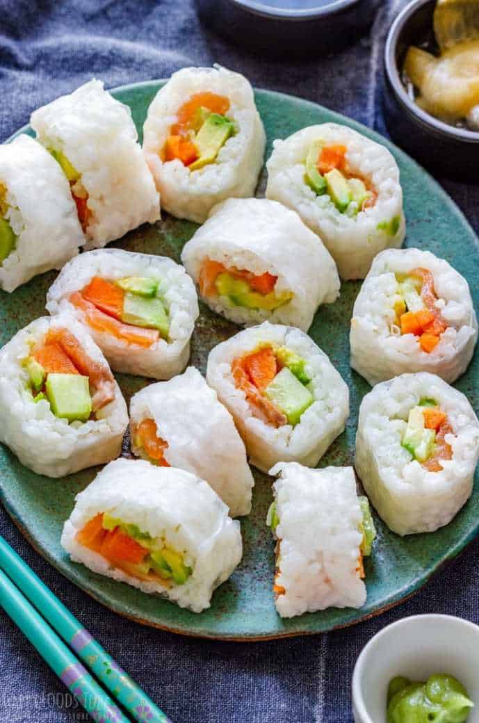 how to make sushi without seaweed