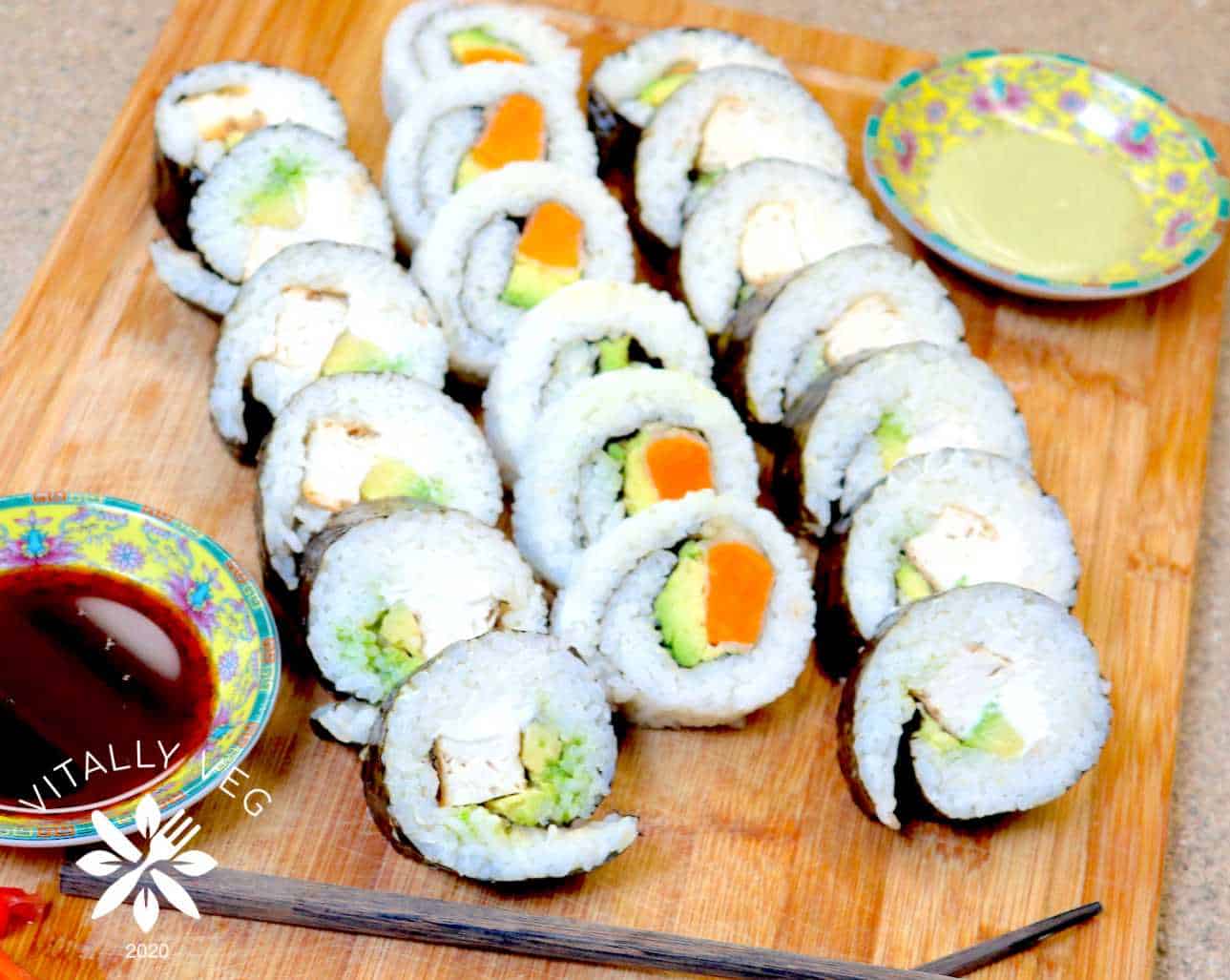 sushi roll with cream cheese
