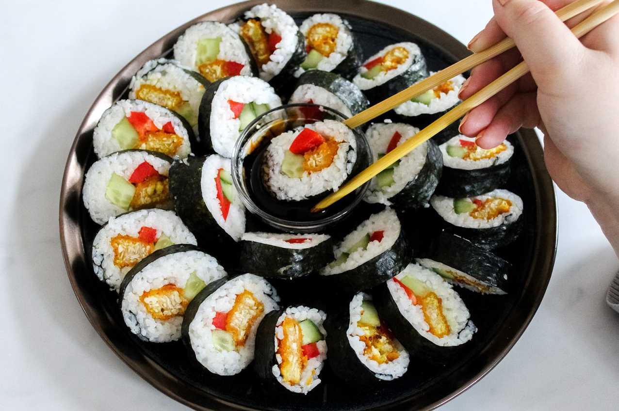 vegetable sushi healthy