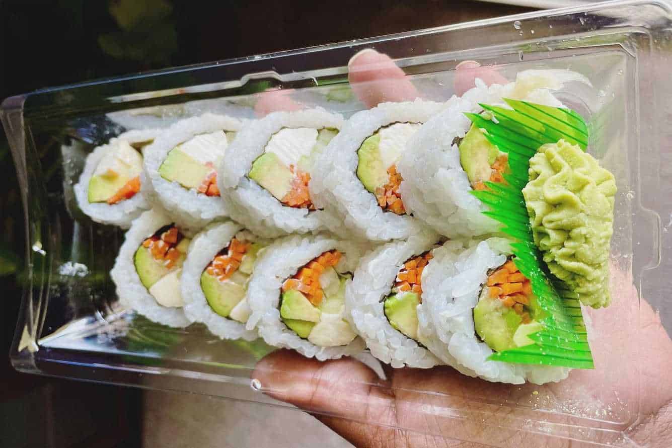 publix sushi calories