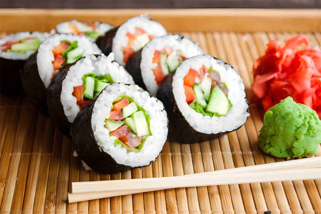 sushi calories