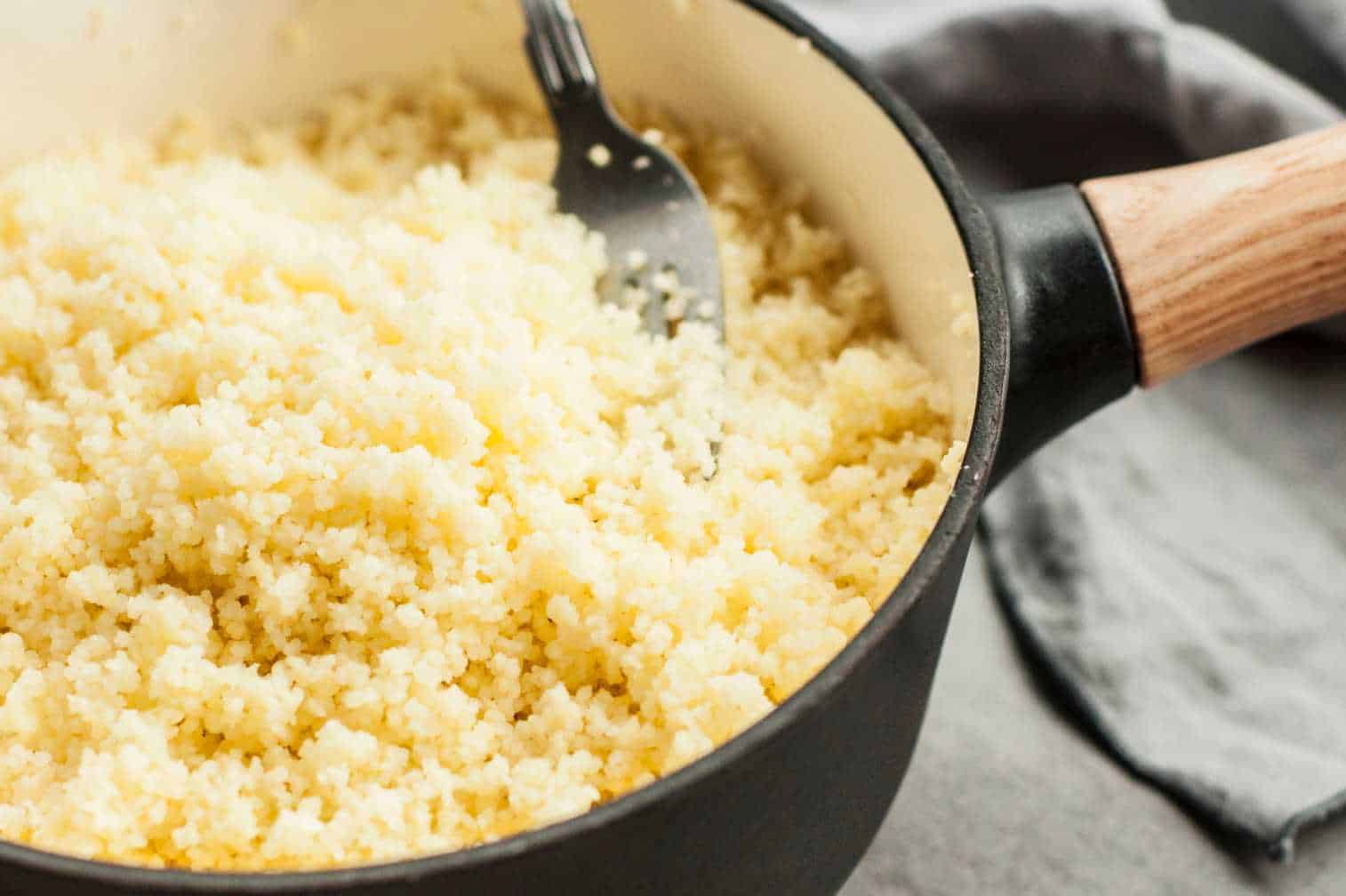 substitute for japanese rice-Couscous