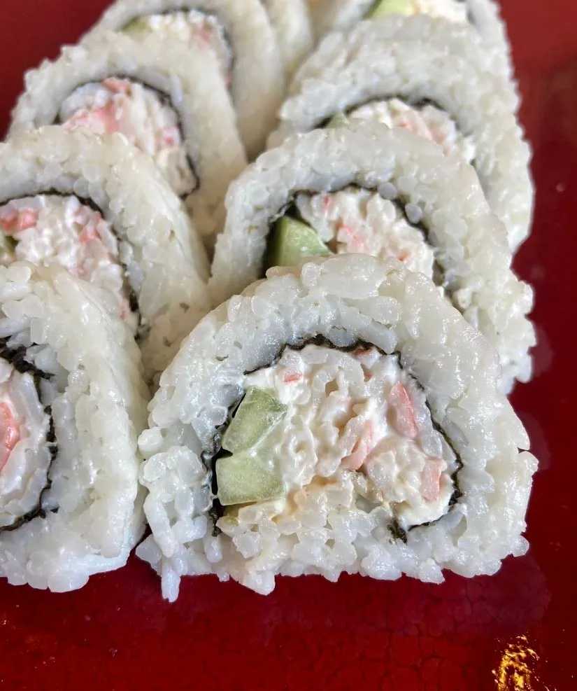 Creamy Crab Sushi Roll