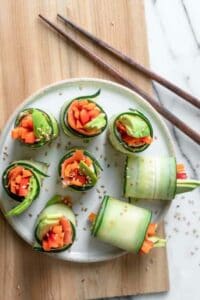 Cucumber Sushi Recipe 200x300 