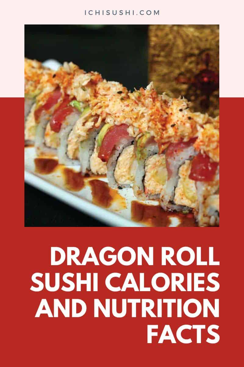 Dragon Roll Sushi Calories and Nutrition Facts (Chat)