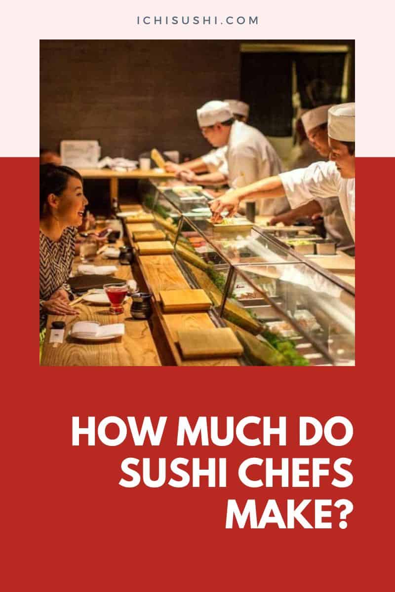 How Much Do Sushi Chefs Make (chart)