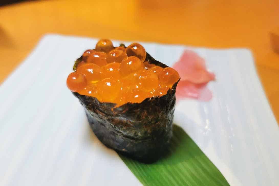Ikura on Sushi