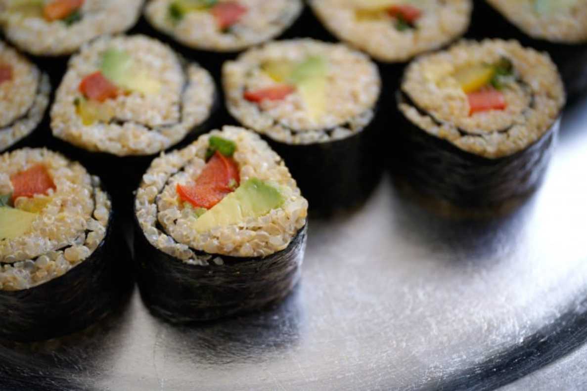 Order Quinoa Sushi-no rice sushi rolls