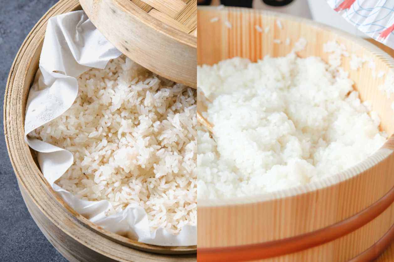 Sticky Rice and Sushi Rice Similarities