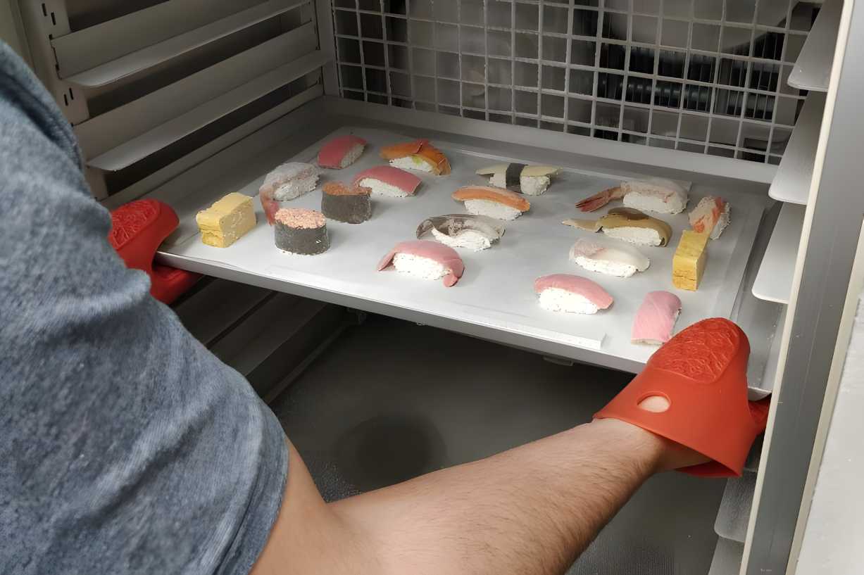 can you freeze sushi grade salmon