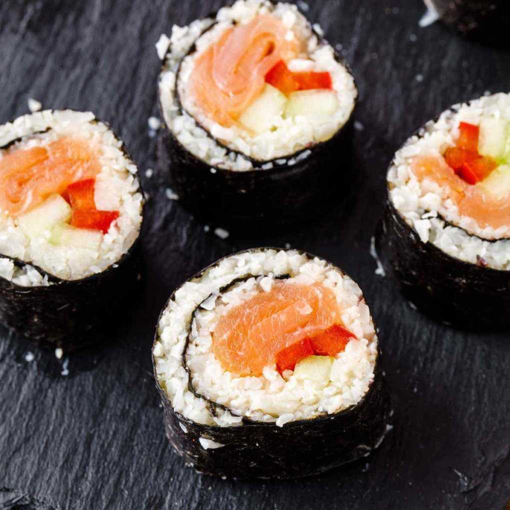 can you make sushi with cauliflower rice