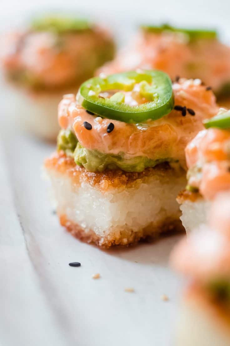 cook salmon sushi