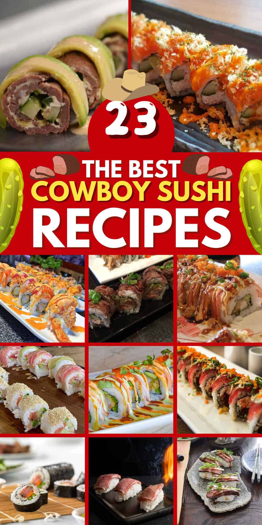 cowboy sushi recipes