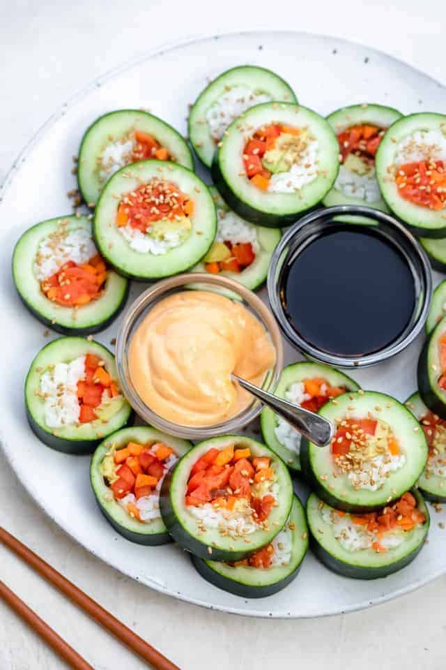 cucumber roll sushi