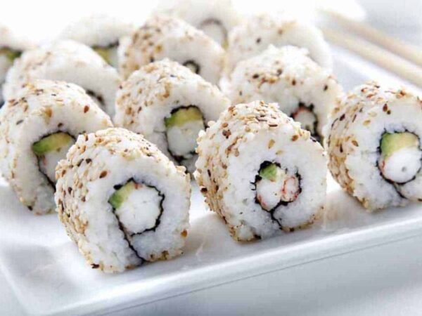 How Much Rice Is in A Sushi Roll?