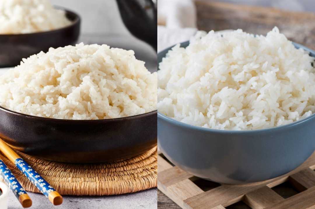 jasmine rice vs sushi rice