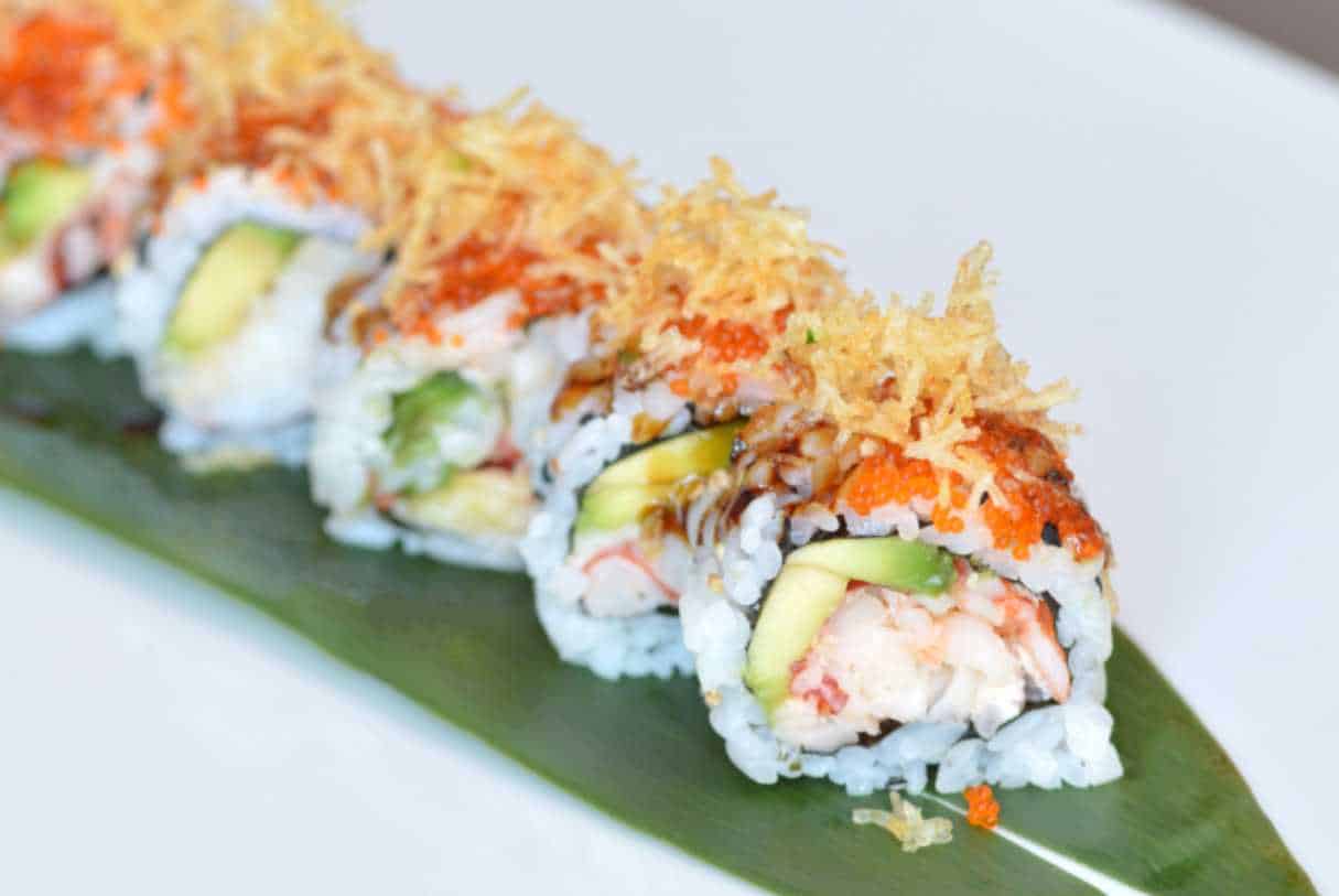 lobster sushi roll