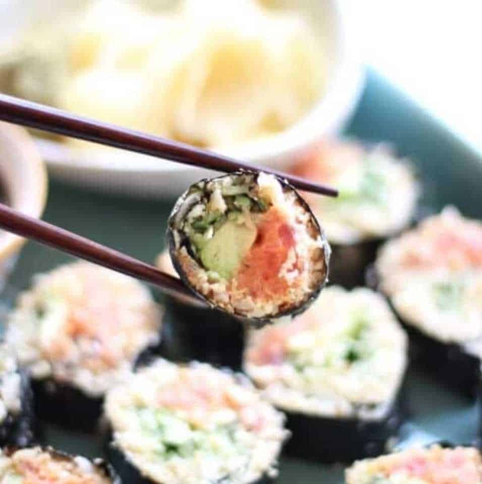 raw vegan sushi