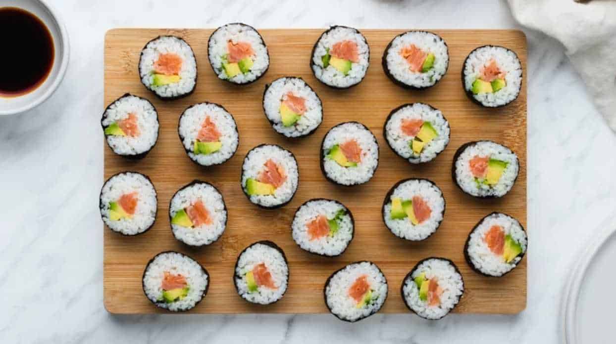 smoked salmon for sushi