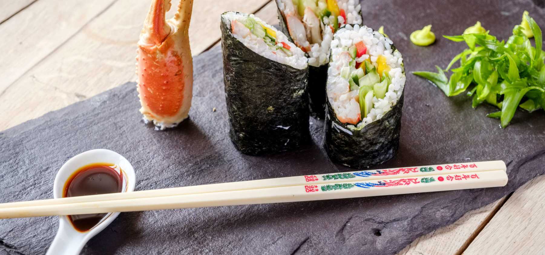 snow roll sushi
