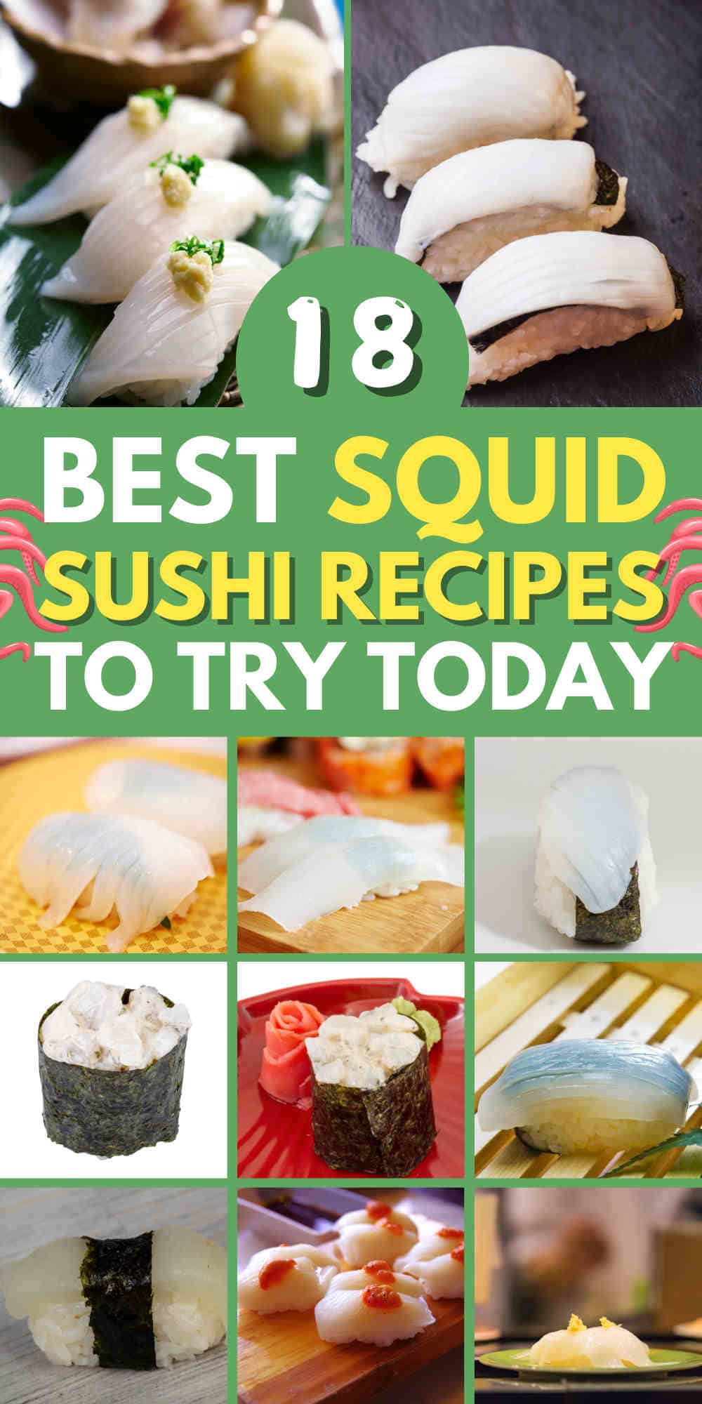 squid sushi