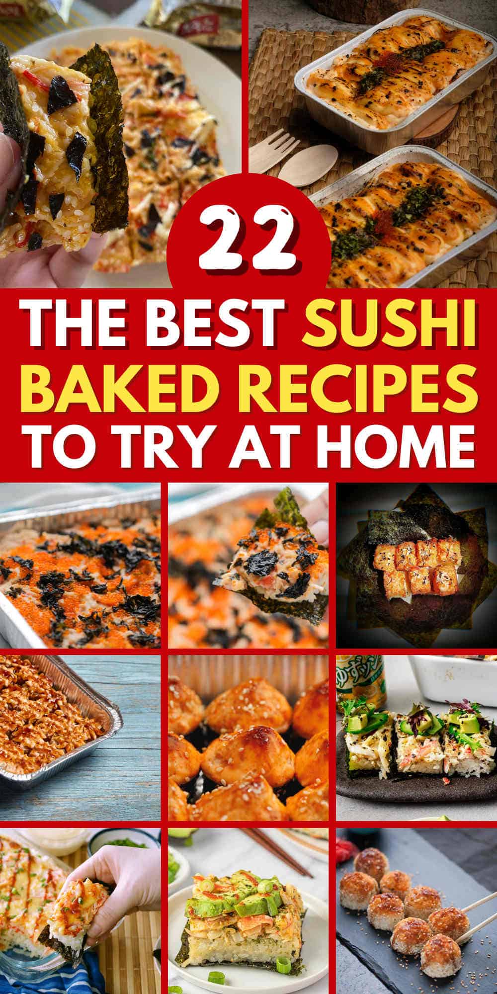 sushi bake recipes