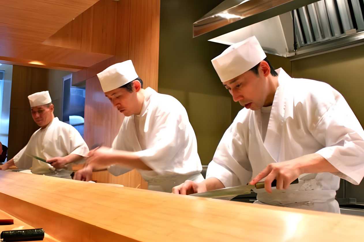 sushi worker