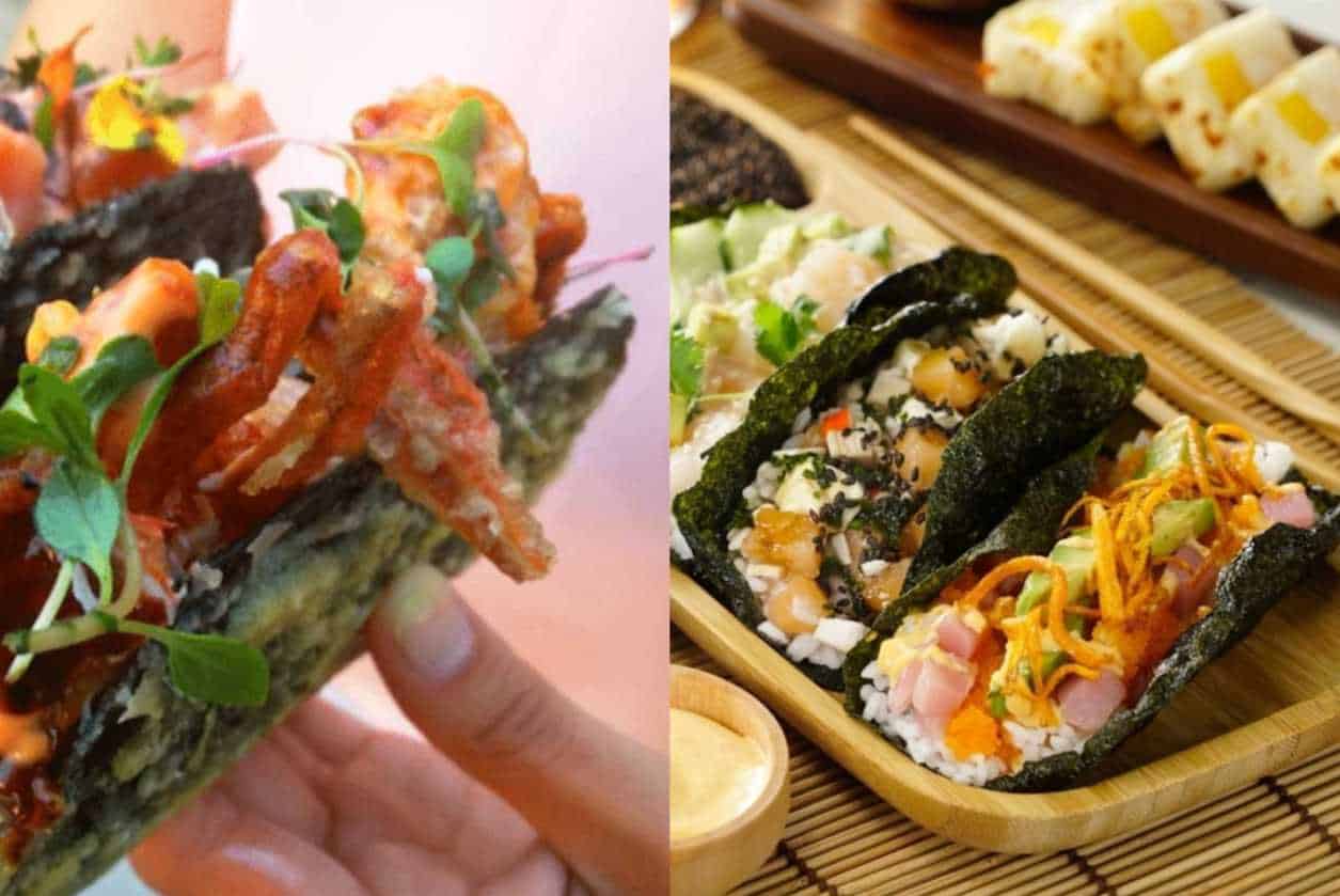 Sushi Tacos and Taco Sushi