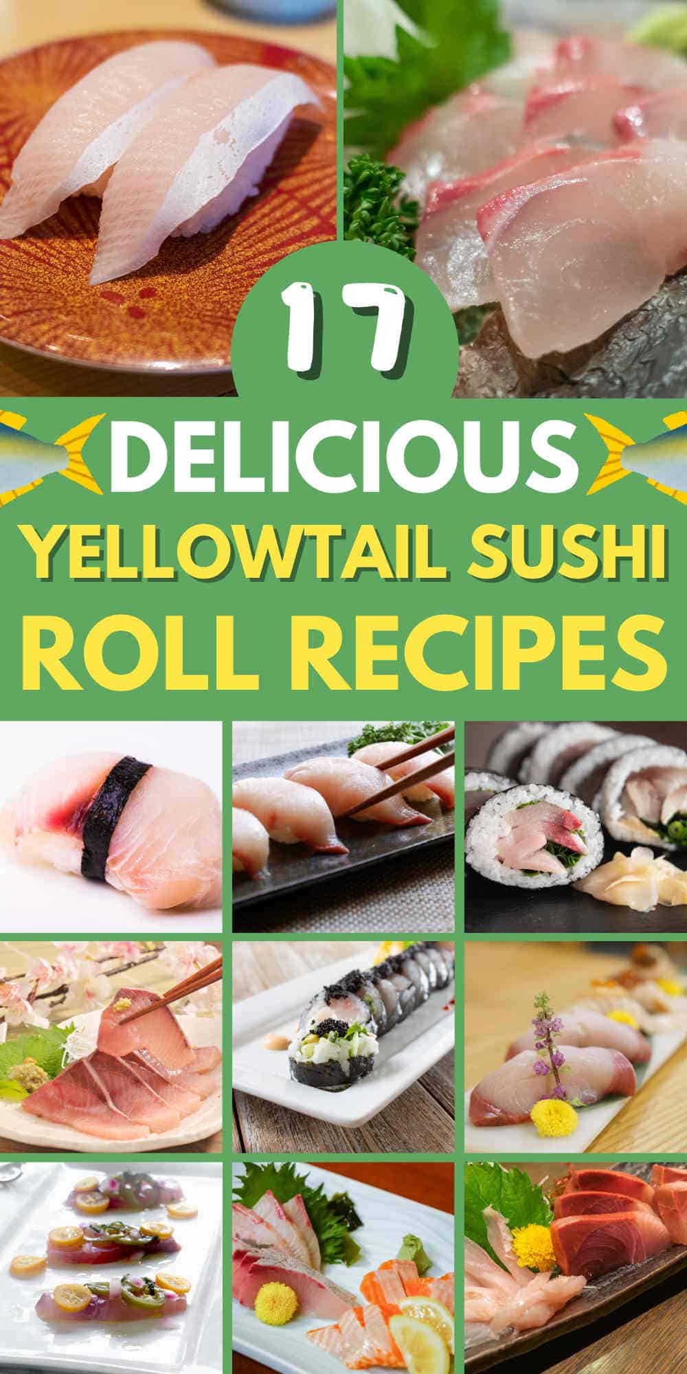 yellowtail sushi roll