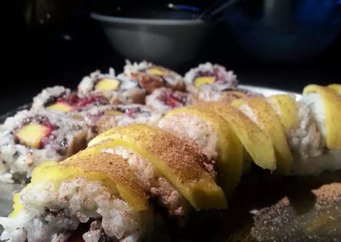 Mango Sticky Rice Sushi Recipe