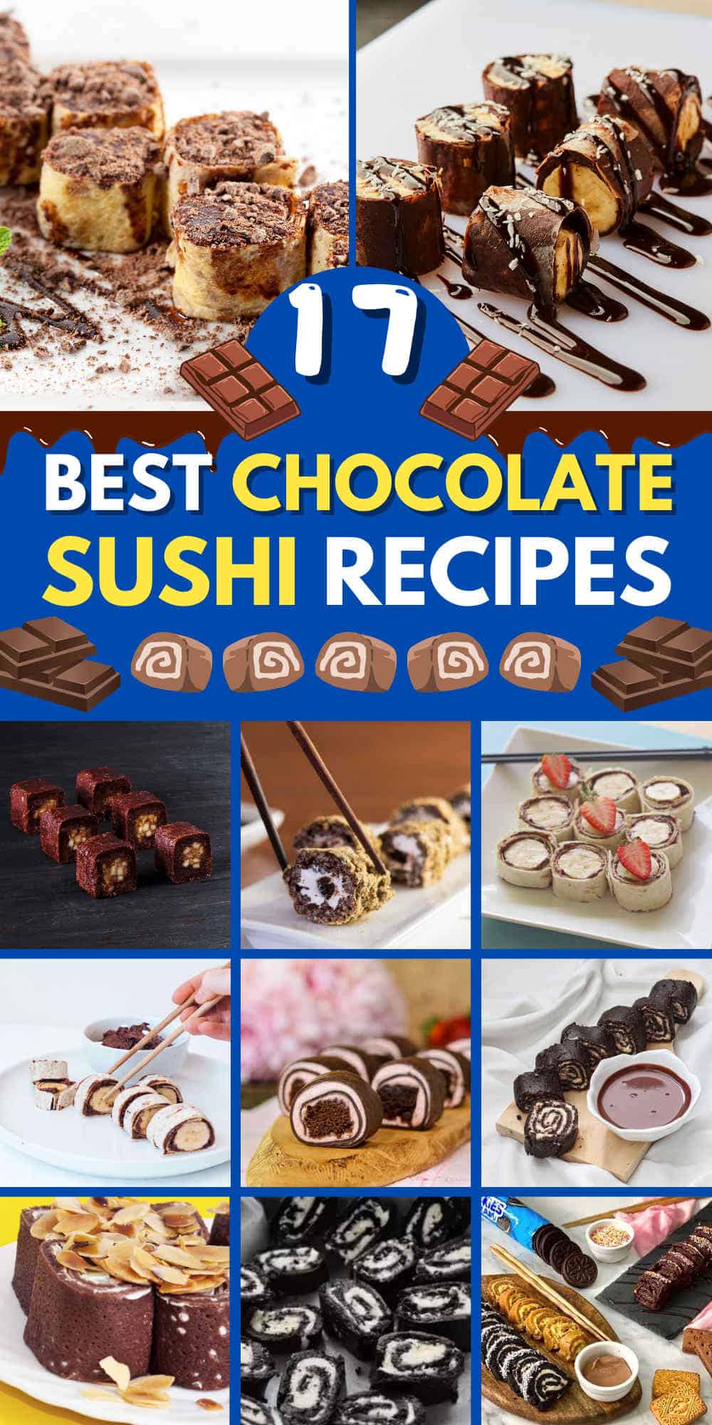 best chocolate sushi recipes