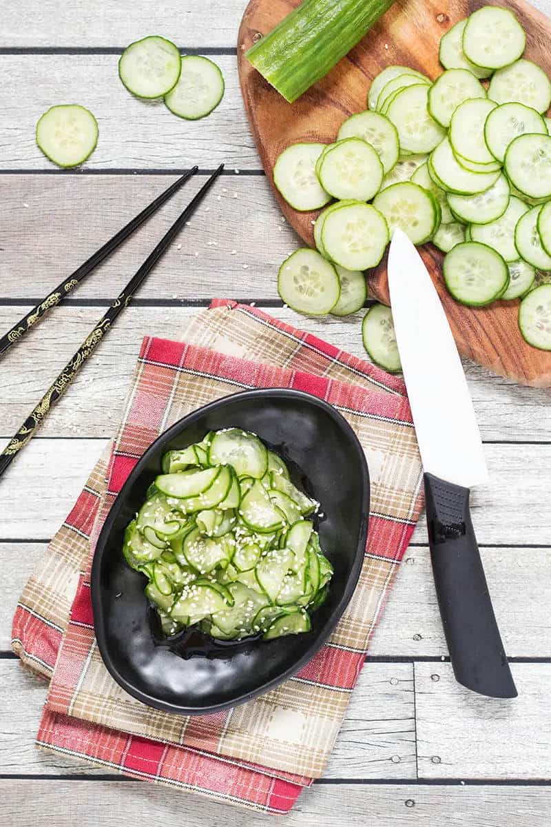 Cooking the Globe’s Japanese Cucumber Salad Recipe