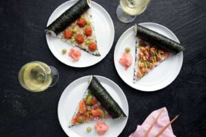 14 Must Try Sushi Pizza: The Best Snack to Have!