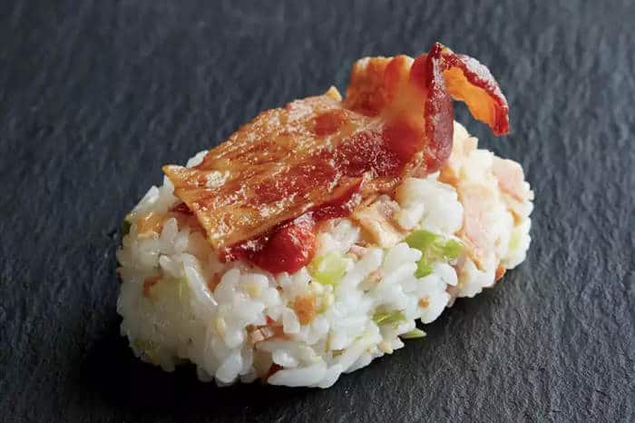 Nigiri-Style Bacon Sushi