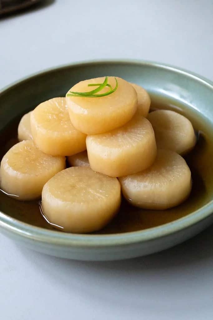 Simmered Daikon by Onolicious Hawaii
