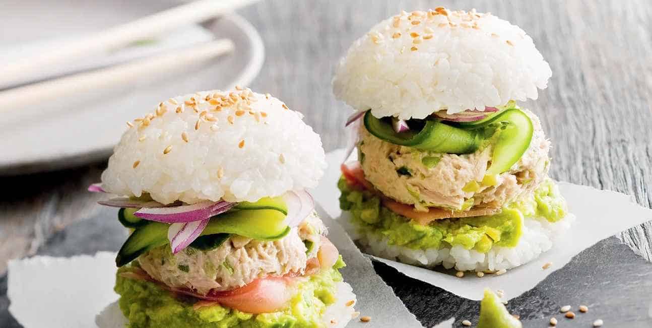 Sushi Burger Recipe