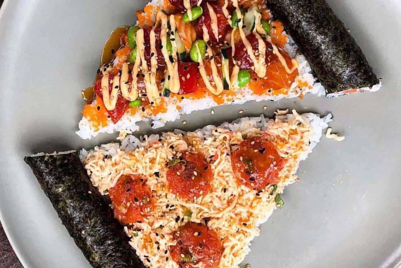 14 Must Try Sushi Pizza The Best Snack To Have 8277