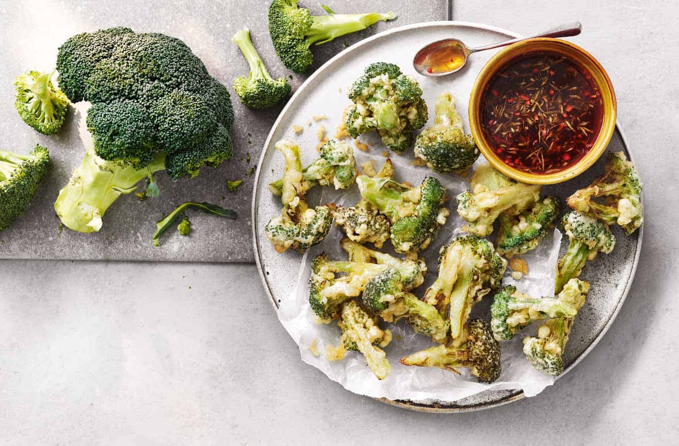 Tesco’s Tempura Broccoli Recipe
