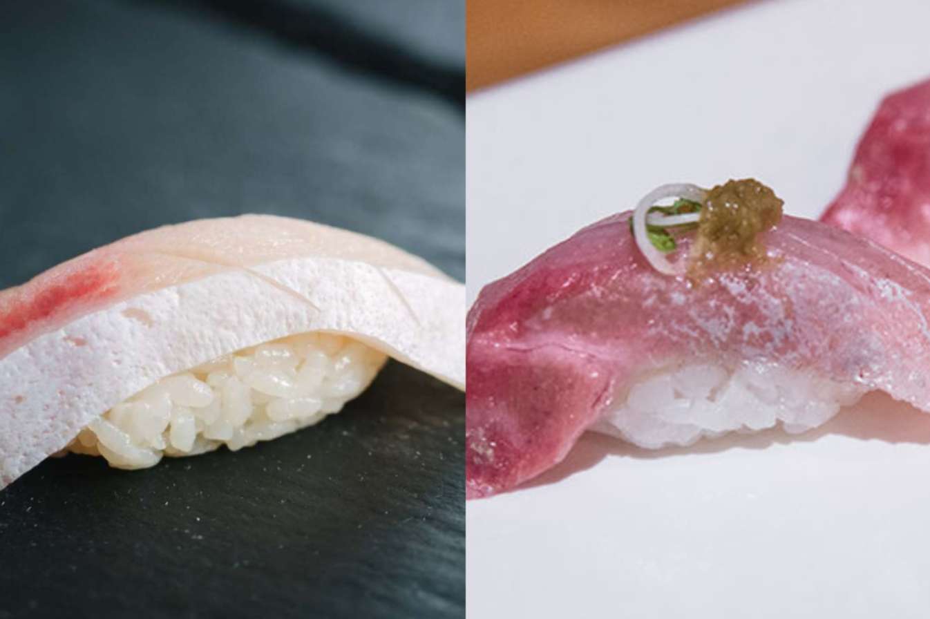 The Hamachi Sushi and The Amberjack Sushi