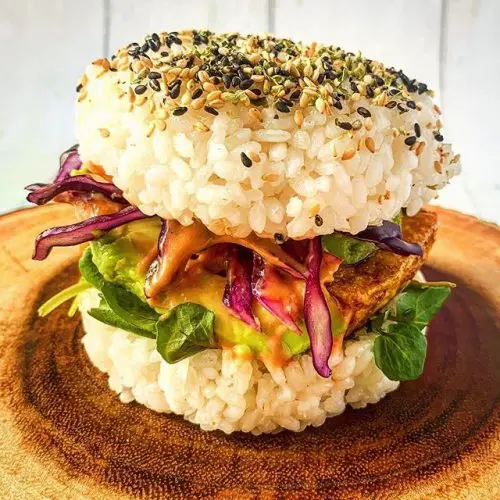 Vegan Sushi Burger Recipe