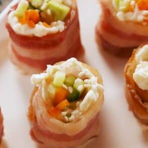 the FFeed Keto Bacon Sushi