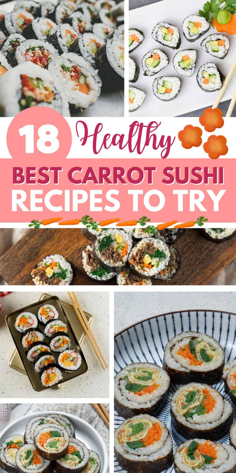 best carrot sushi recipes