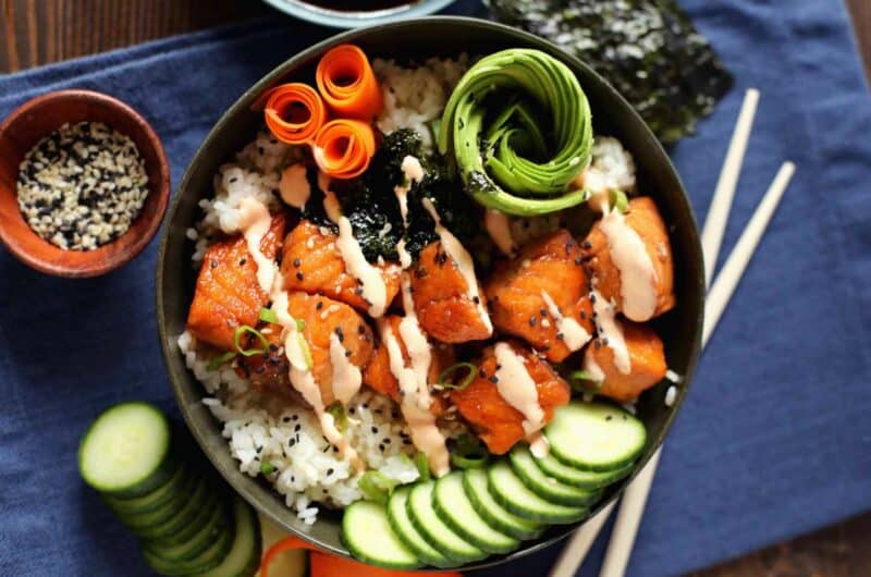 20 Easy Salmon Sushi Bowl Recipes